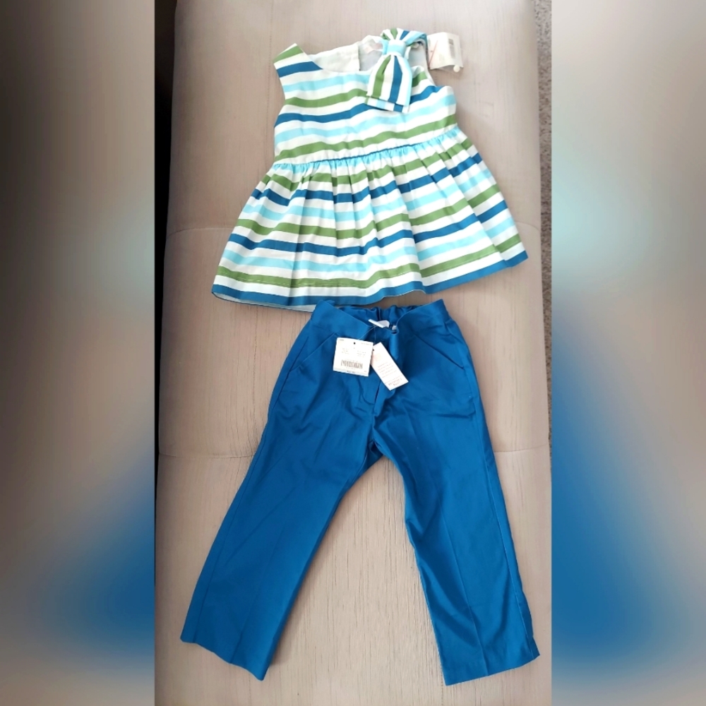 Janie and Jack Summer Rose set
